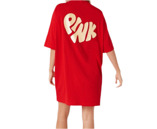 PINK Victoria’s Secret Oversized Sleep Shirt PINK Logo XL - Image 2