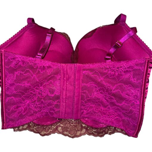 Victoria’s Secret Bombshell Plunge Bra Size 36D Color Plum - Image 3