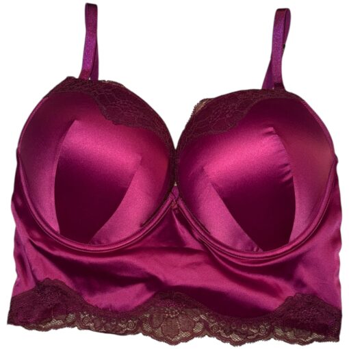 Victoria’s Secret Bombshell Plunge Bra Size 36D Color Plum - Image 2